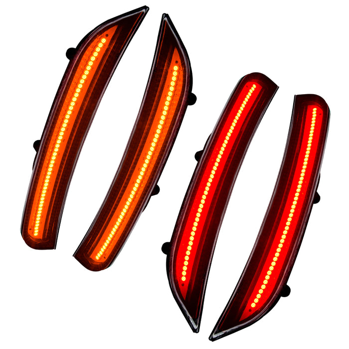 ORACLE Lighting 9880-020 Oracle 15-21 Dodge Charger Concept Sidemarker Set - Tinted - No Paint