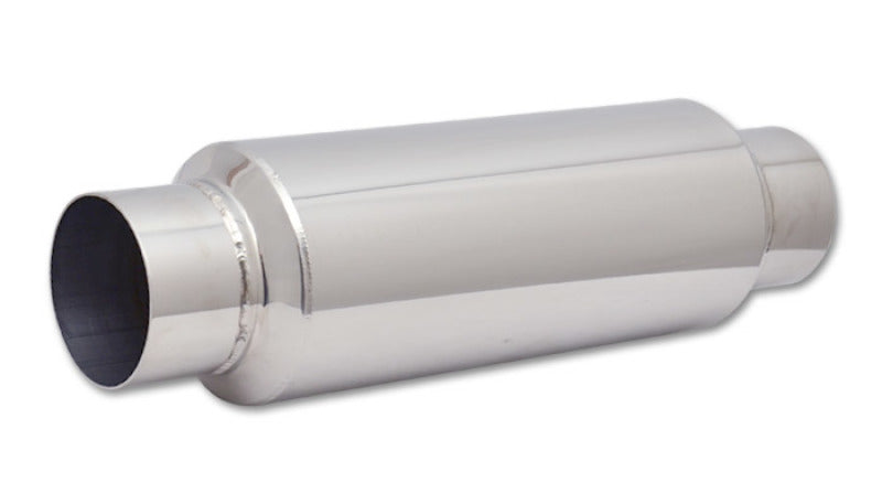 Vibrant 17970 SS Resonator (Standard Design) 3.5in inlet/outlet x 18in long w/5in OD resonator body