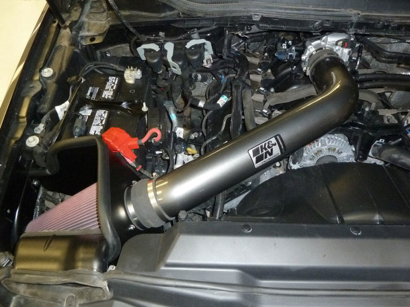 K&N Engineering 77-2593KC K&N 2020 Ford F250/350 6.2L V8 High Flow Performance Intake Kit