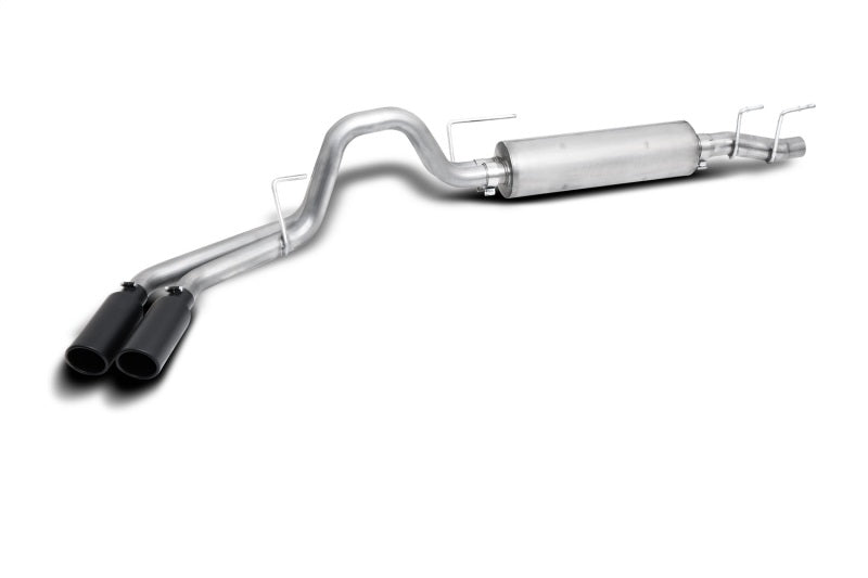 Gibson 69225B 21-24 Ford F150 Truck 5.0L 3/2.5in Cat-Back Dual Sport Exhaust System Stainless - Black Elite