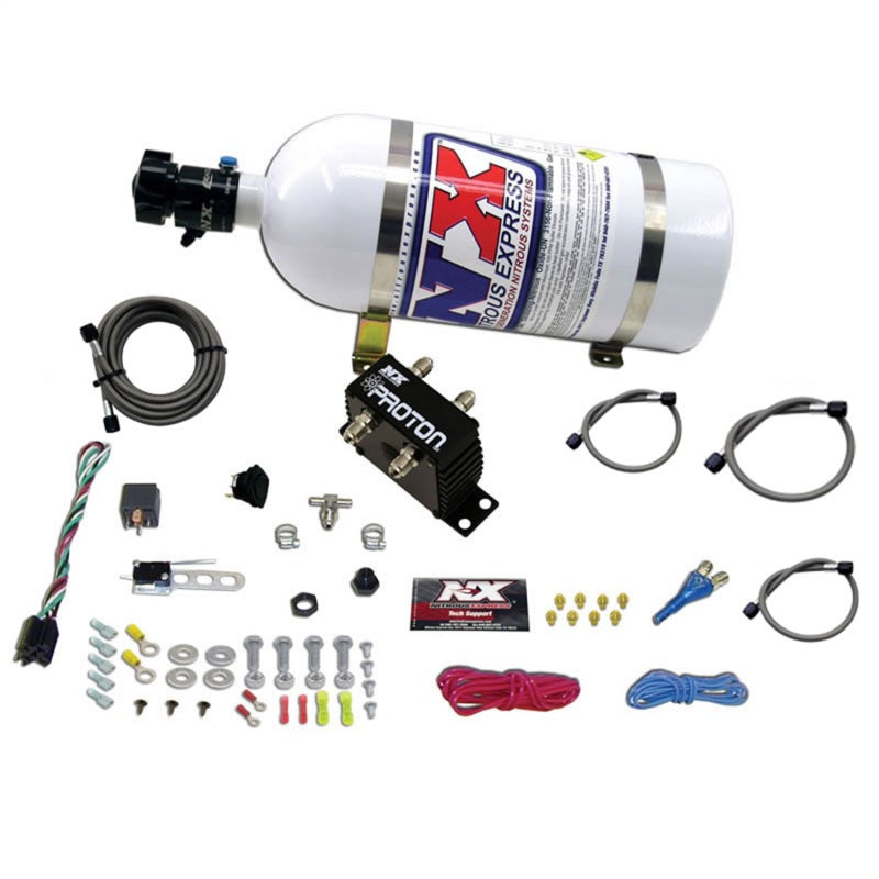 Nitrous Express 20421-10 Proton Plus Nitrous Kit w/10lb Bottle
