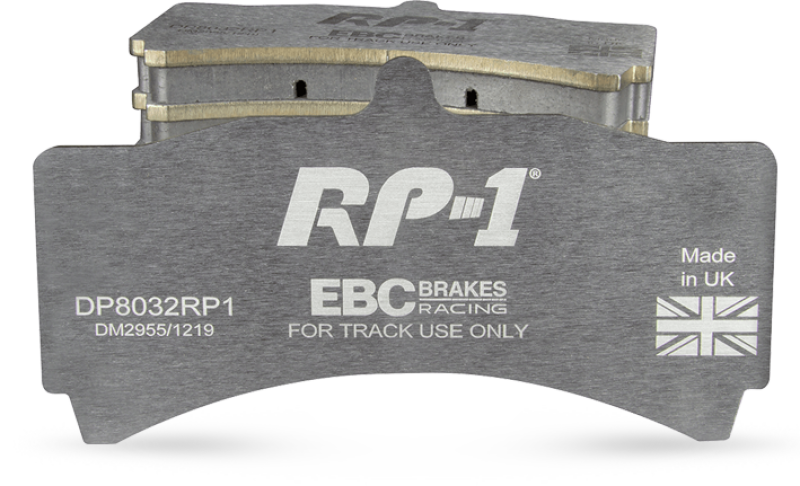 EBC DP8197/2RP1 Racing 1996 Lotus Elise (Series 1-3) RP-1 Race Front Brake Pads