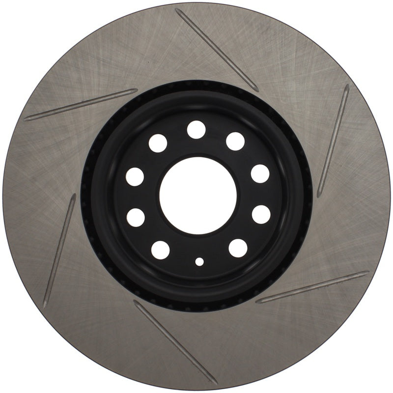 Stoptech 126.33098SR StopTech Power Slot 06-10 Audi A3 / 08-10 TT / 06-09 VW GTI Mlk V/Passat Right Front Slotted Rotor