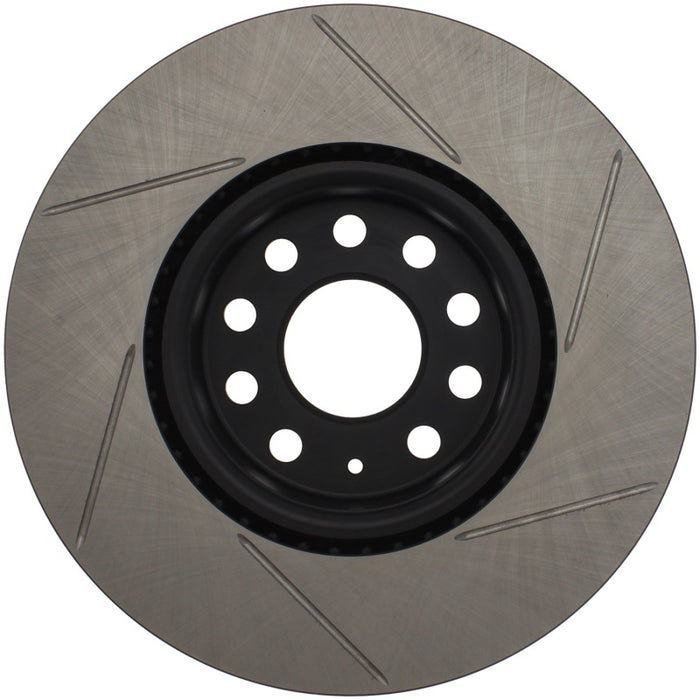 Stoptech 126.33098SR StopTech Power Slot 06-10 Audi A3 / 08-10 TT / 06-09 VW GTI Mlk V/Passat Right Front Slotted Rotor