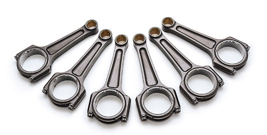 Manley Performance 14424-6 Manley 09+ R35 Nisan GTR Turbo Tuff I Beam Connecting Rod Set