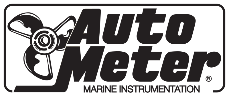 AutoMeter 200779-40 Autometer Marine Carbon Fiber 3-3/8in 8k RPM Tachometer