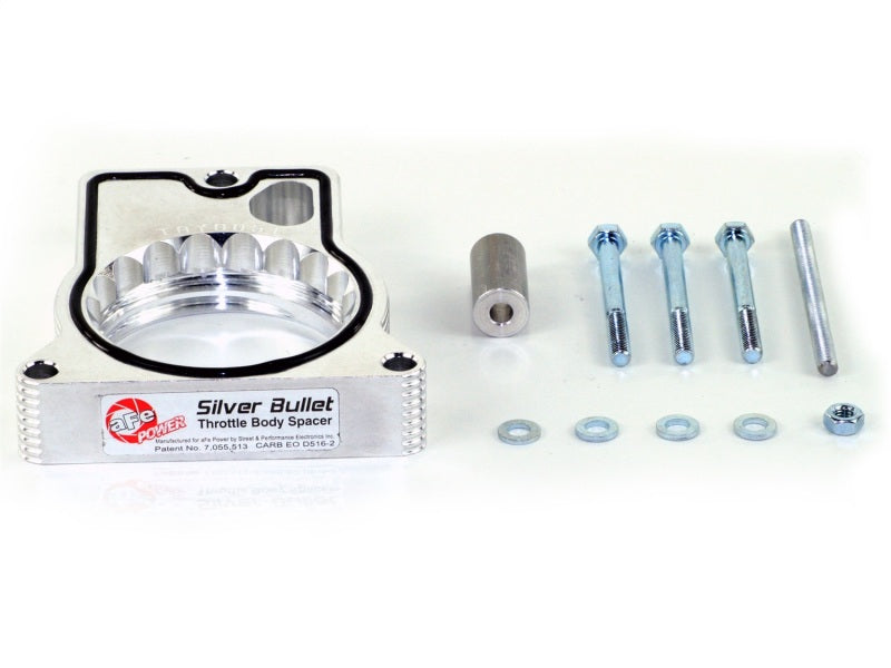 aFe 46-34005 Silver Bullet Throttle Body Spacers TBS GM C/K 1500/2500/3500 96-00 V8-5.0L 5.7L