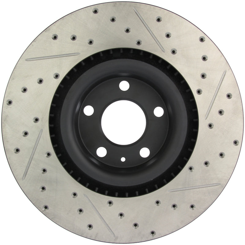 Stoptech 127.33087R StopTech Slotted & Drilled Sport Brake Rotor