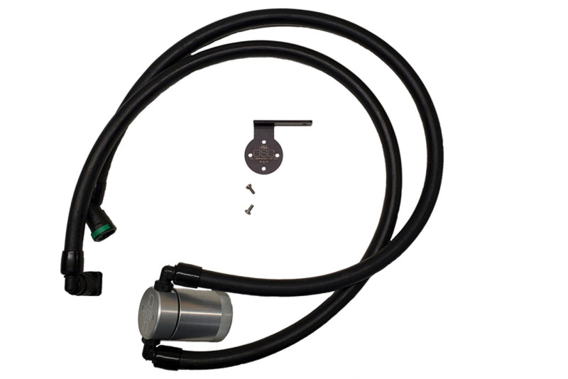 J&L 3028P-C 2021-2025 Ford F-150 3.5L Passenger Side Oil Separator 3.0 - Clear Anodized