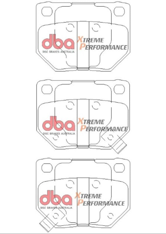 DBA DB1220XP 06-07 Subaru WRX XP650 Rear Brake Pads