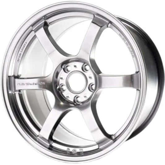 Gram Lights WGIX38EQNK 57DR 18x9.5 +38 5-114.3 Grace Silver Wheel