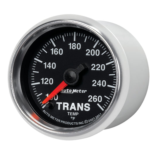 AutoMeter 3857 Autometer GS 100-260 degree Electronic Trans Temperature Gauge