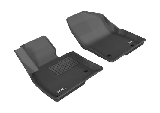 3D MAXpider L1MZ04011509 2014-2019 Mazda Mazda3/Mazda6 Kagu 1st Row Floormat - Black