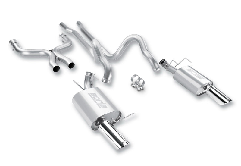 Borla 140372 2011-2012 Mustang GT 5.0L 8cyl 6spd RWD Agressive ATAK Catback Exhaust