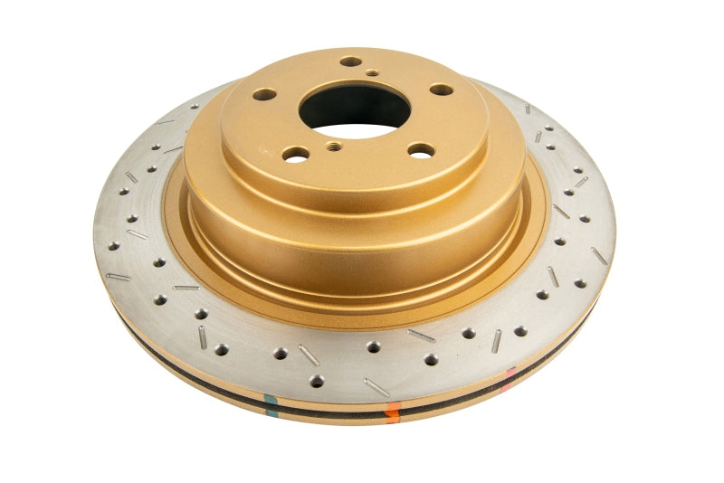 DBA DBA4653XS 06-07 WRX / 05-08 LGT Rear Drilled & Slotted 4000 Series Rotor