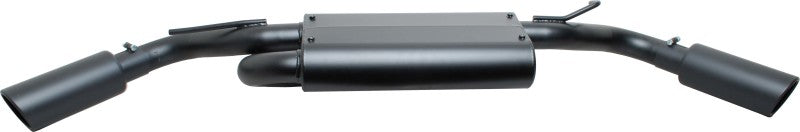 Gibson 17306-B 07-17 Jeep Wrangler JK Sport 3.8L 2.5in Cat-Back Dual Extreme Exhaust - Black Elite (Ceramic)