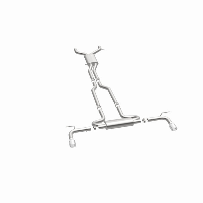 Magnaflow 15085 MagnaFlow 07 Audi Q7 V8 4.2L Dual Split Rear Exit Stainless Cat-Back Perf Exhaust