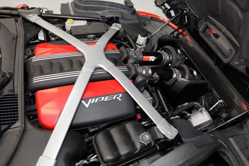 K&N Engineering 69-2528TTK K&N 69 Series Typhoon Performance Intake Kit for 2013 Dodge Viper/SRT Viper 8.4L V10