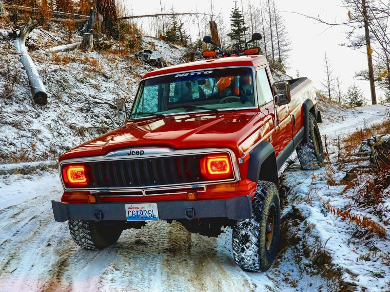 ORACLE Lighting 6908-333 Oracle Pre-Installed Lights 7x6 IN. Sealed Beam - ColorSHIFT Halo