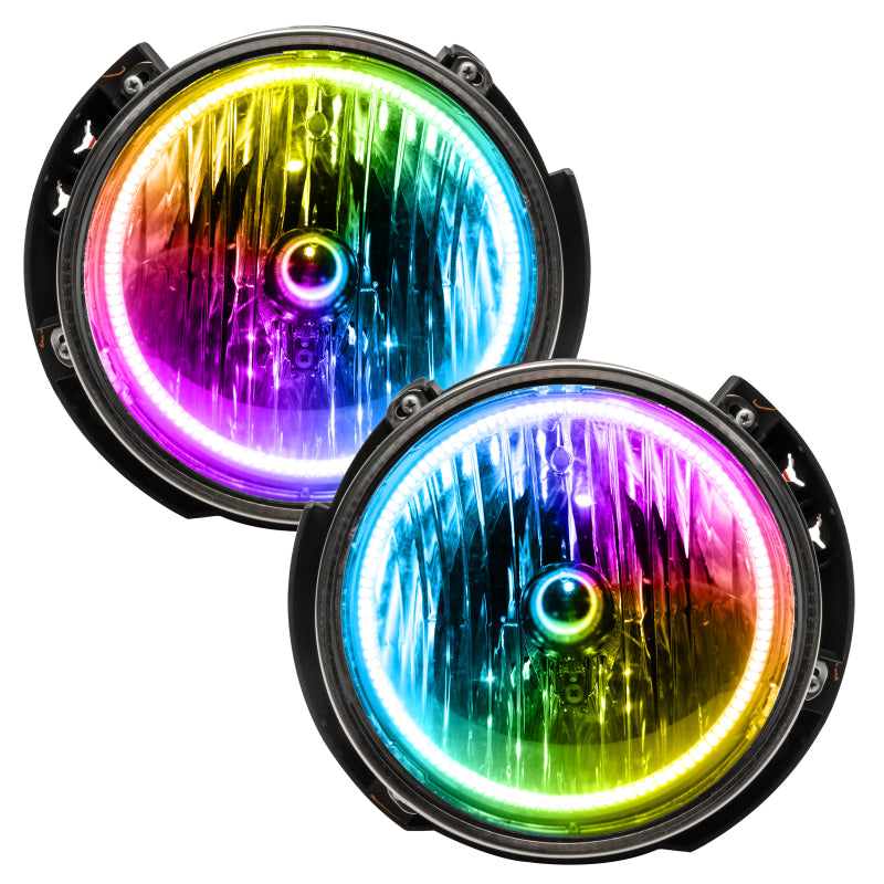 ORACLE Lighting 7079-332 Oracle 07-16 Jeep Wrangler JK SMD HL - ColorSHIFT Dynamic
