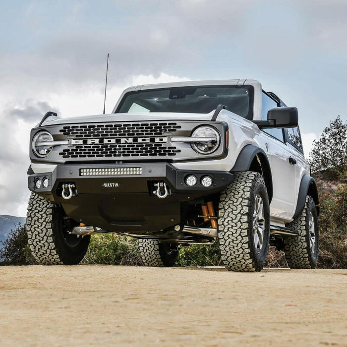 Westin 58-41255 21-25 Ford Bronco Pro-Mod Front Bumper - Textured Black
