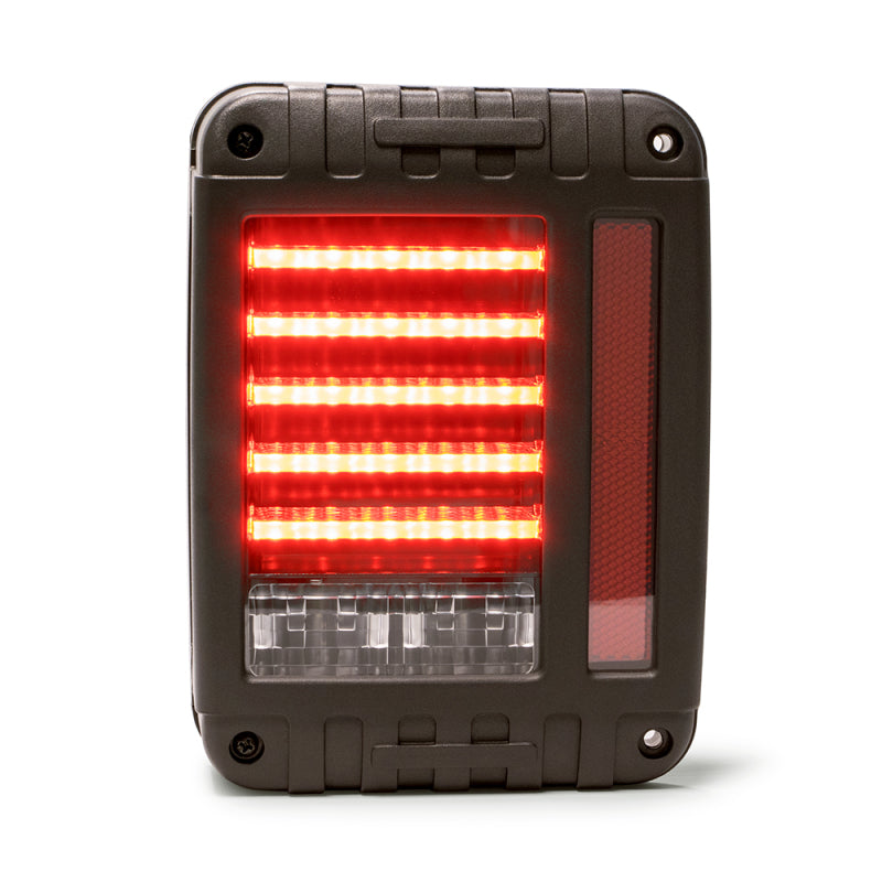 DV8 Offroad TLJK-01 07-18 Jeep Wrangler JK Horizontal LED Tail Light