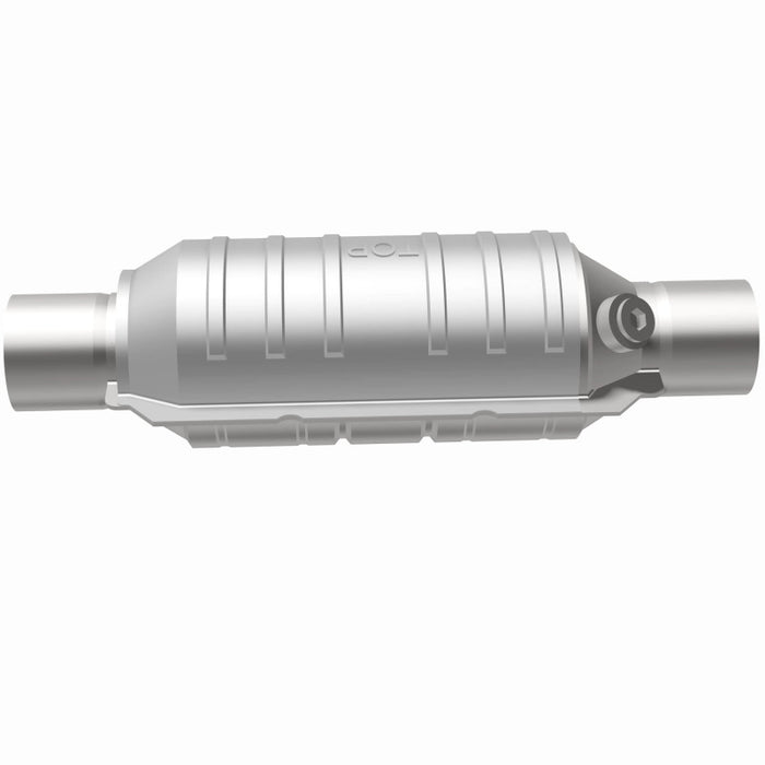 Magnaflow 51304 MagnaFlow Conv Univ 2in Inlet/Outlet Center/Center Round 11in Body L x 5.125in W x 15in Overall L
