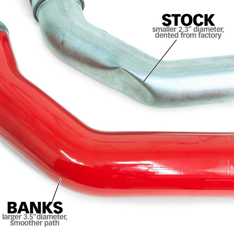 Banks Power 25996 13-18 RAM 6.7L Diesel Boost Tube System - Raw Tubes (Driver Side)