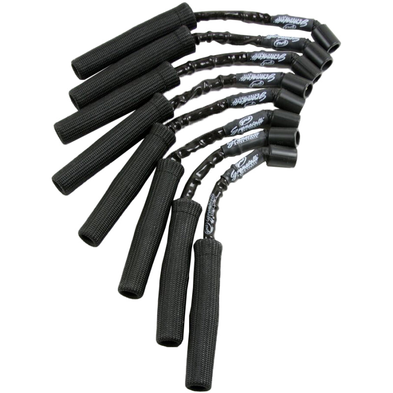 Granatelli Motor Sports 28-1545HTBB Granatelli 14-23 GM LT1 6.2L Hi-Perf Coil-Near-Plug Wire Conn Kit w/Blk Jacket/Black Sleeve