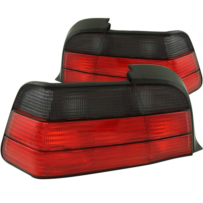 ANZO 221199 1992-1998 BMW 3 Series E36 Coupe/Convertible Taillights Red/Smoke