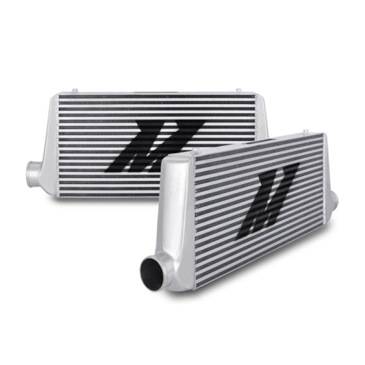 Mishimoto MMINT-US Universal Silver S Line Intercooler Overall Size: 31x12x3 Core Size: 23x12x3 Inlet / Outle