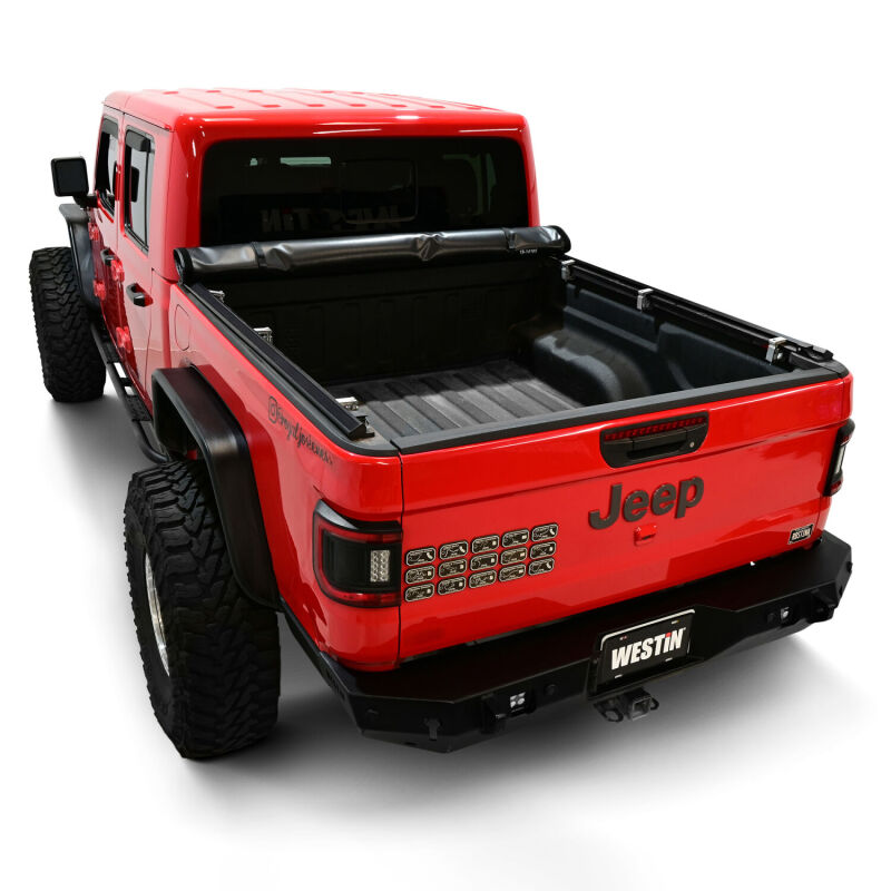 Westin 19-14165 20-24 Jeep Gladiator JT 5ft. Bed Soft Roll Tonneau Cover - Black