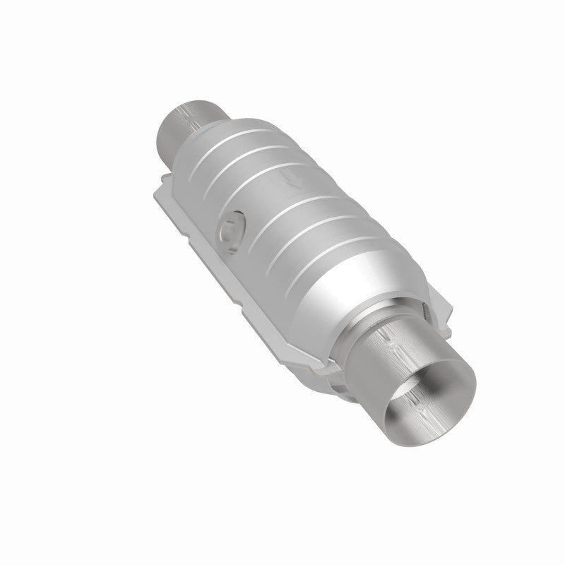 Magnaflow 51355 MagnaFlow Conv Univ 2.25in Inlet/Outlet Center/Center Round 11in Body L x 5.125in W x 15in Overall L