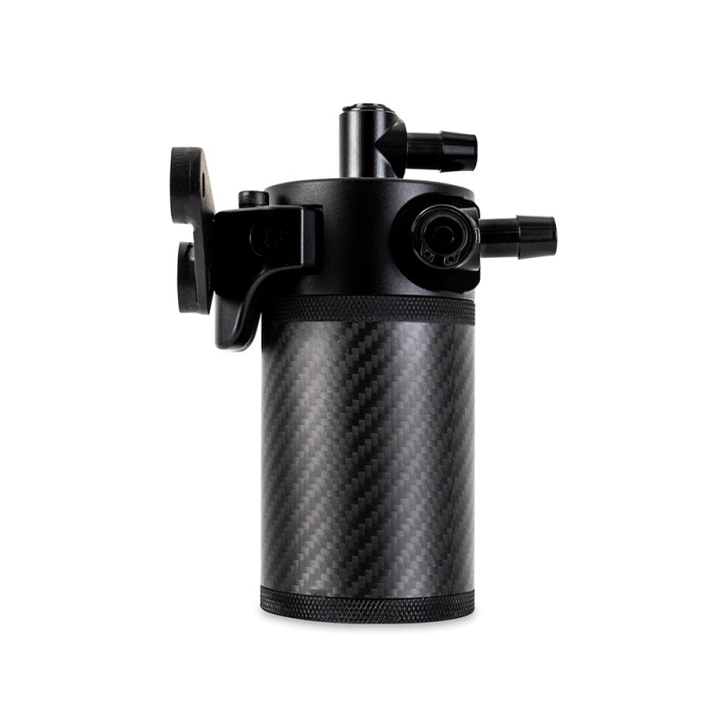 Mishimoto MMBCC-C8-20PCF 2020+ Chevrolet Corvette C8 Baffled Oil Catch Can Kit (PCV Side) - Carbon Fiber