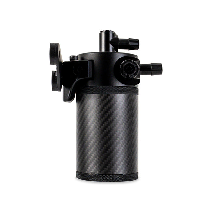 Mishimoto MMBCC-C8-20PCF 2020+ Chevrolet Corvette C8 Baffled Oil Catch Can Kit (PCV Side) - Carbon Fiber