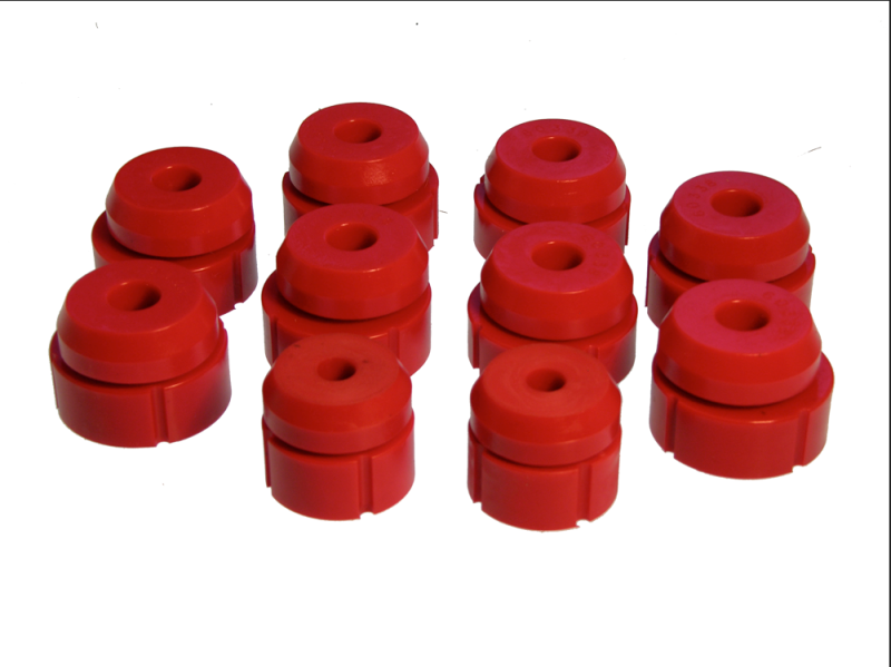 Prothane 6-107 80-96 Ford Bronco 2wd/4wd Body Mount - Red