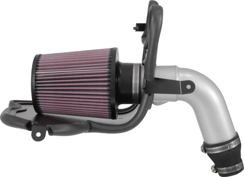 K&N Engineering 69-4537TS K&N 17-18 Chevy Cruze 1.4L Turbo Silver Typhoon Short RAM Intake