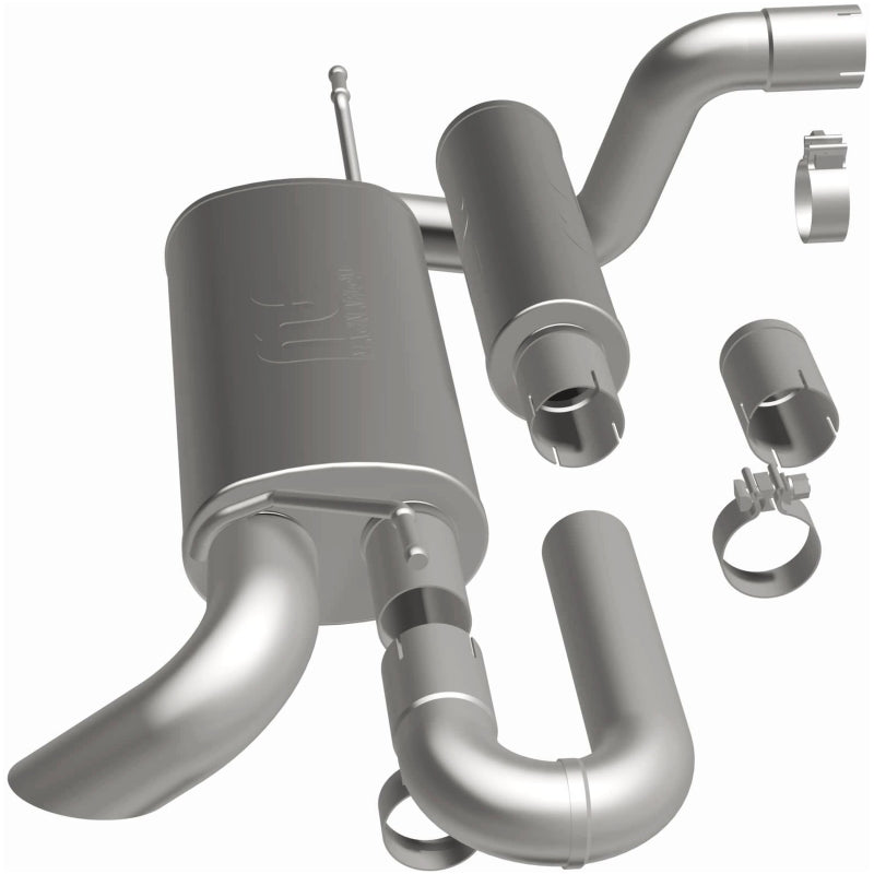 Magnaflow 19620 MagnaFlow 18-23 Jeep Wrangler JL 2.0L/3.6L Overland Series Axle-Back Exhaust
