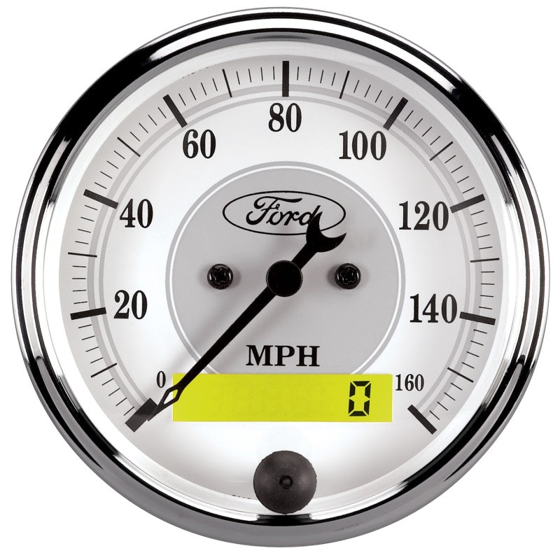 AutoMeter 880087 Autometer Ford Racing Kit Box (5 pc In-Dash Elec Speedo/Oil Pressure/Water Temp/Fuel Level/Volt)