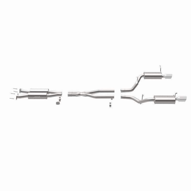 Magnaflow 15068 MagnaFlow 11-12 Dodge Durango V8 5.7L Dual Split Rear Exit Stainless Cat Back Performance Exhaust