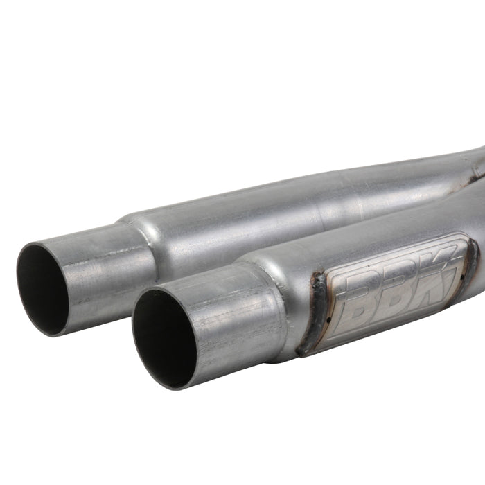 BBK 1818 15-20 Ford Mustang GT 5.0L Resonator Delete X-Pipe (For Use w/Shorties Or Stock Manifolds)