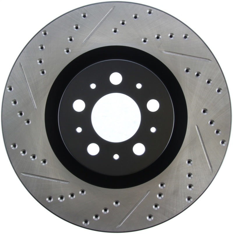 Stoptech 127.39035R StopTech Slotted & Drilled Sport Brake Rotor