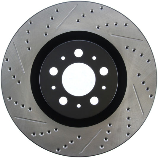 Stoptech 127.39035R StopTech Slotted & Drilled Sport Brake Rotor