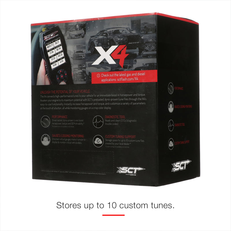 SCT Performance 7015PEO SCT Ford Cars & Trucks (Gas & Diesel) X4 Power Flash Programmer EO Certified