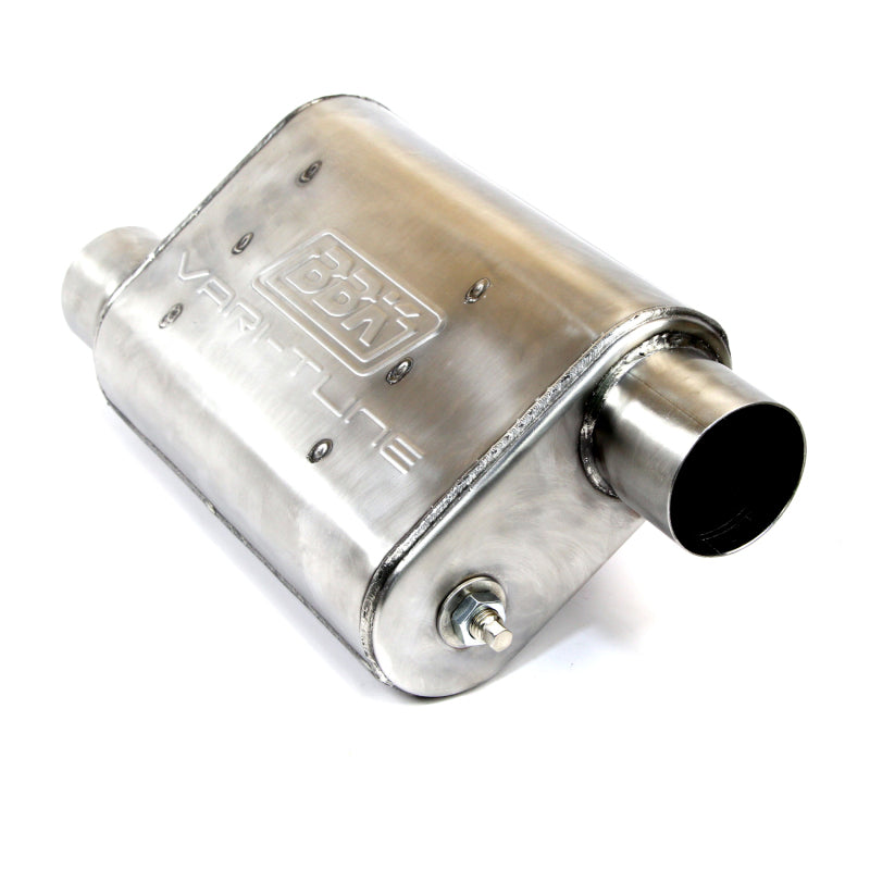 BBK 31015 VariTune Adjustable Performance Muffler 2-1/2 Offset/Offset Stainless Steel