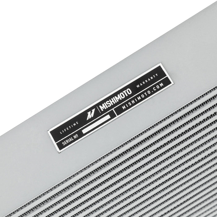 Mishimoto MMINT-DMAX-17SL 17-19 GM 6.6L L5P Duramax Intercooler - Silver