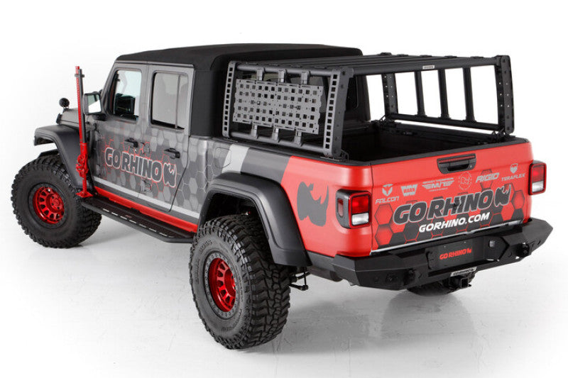 Go Rhino 5950000T 19-21 Jeep Gladiator XRS Overland Xtreme Rack - Black