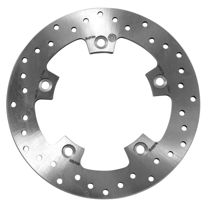 Brembo OE 68B40799 13-13 Kymco K-XCTi 300CC/15-18 Kymco Xciting i 400CC 240x5mm Brake Disc - Rear Fixed