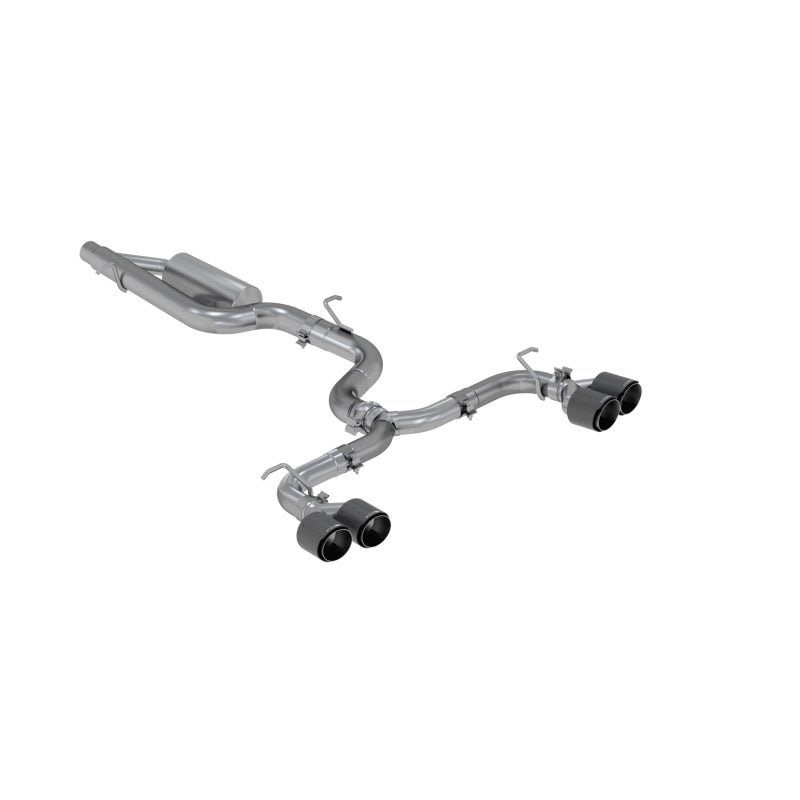 MBRP S46033CF 15-19 VW Golf R MK7/MK7.5 3in T304 Cat Back Exhaust w/ Carbon Fiber Tips