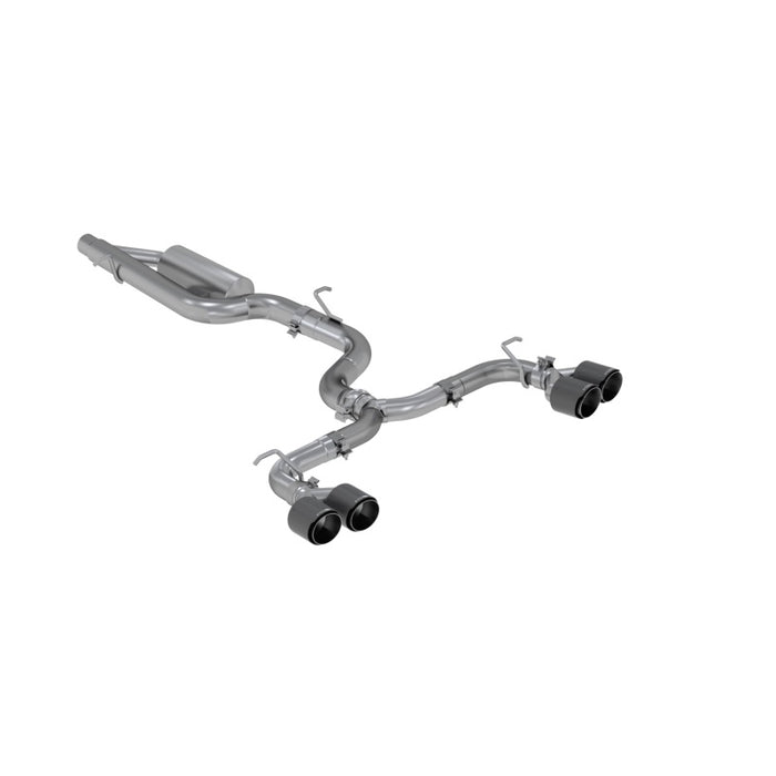 MBRP S46033CF 15-19 VW Golf R MK7/MK7.5 3in T304 Cat Back Exhaust w/ Carbon Fiber Tips